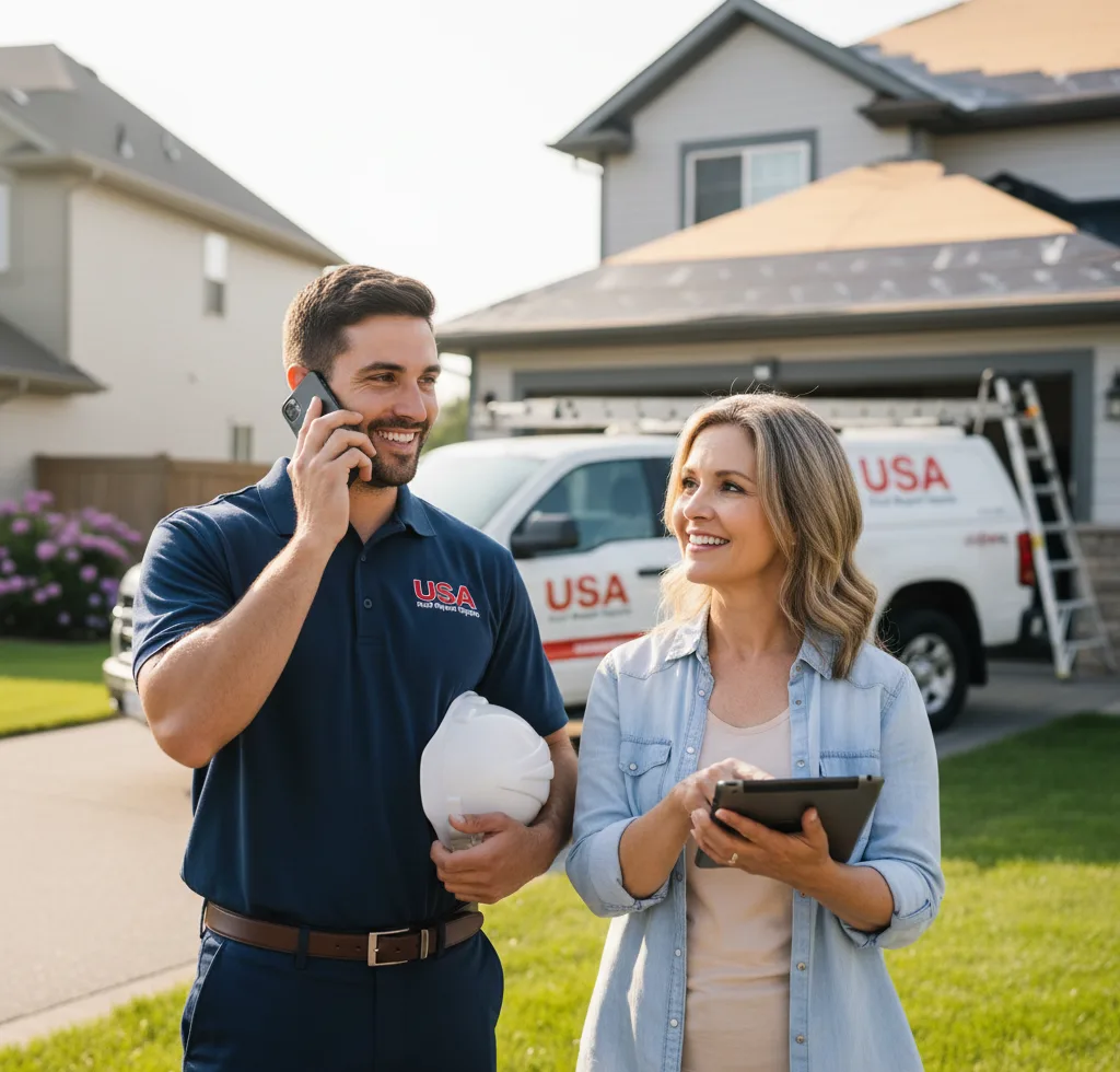 USA Roof Repair Experts customer support in Oceanside
